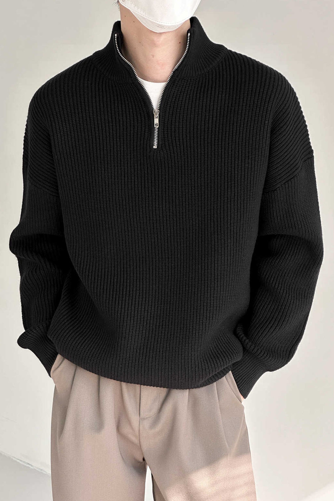 Luca™ - Prämie-Pullover mit Reißverschluss