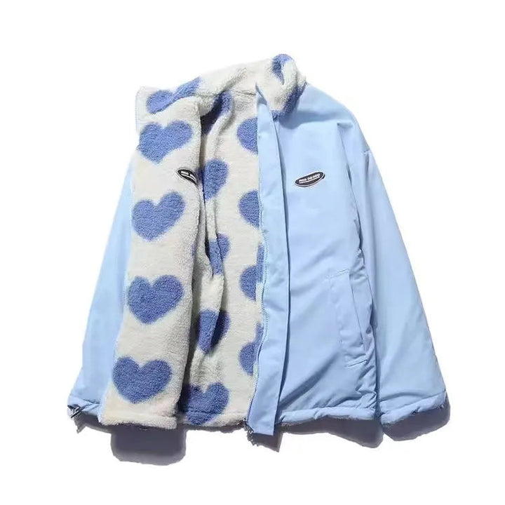 Sienna - Bequeme doppelseitige Herzjacke