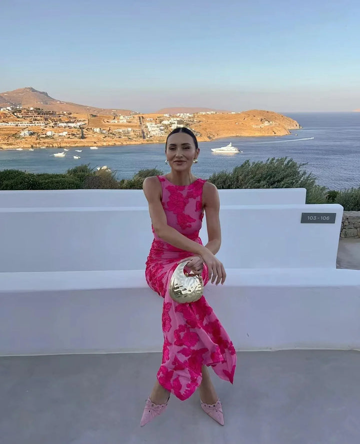 VEITCHE - Ärmelloses Maxikleid