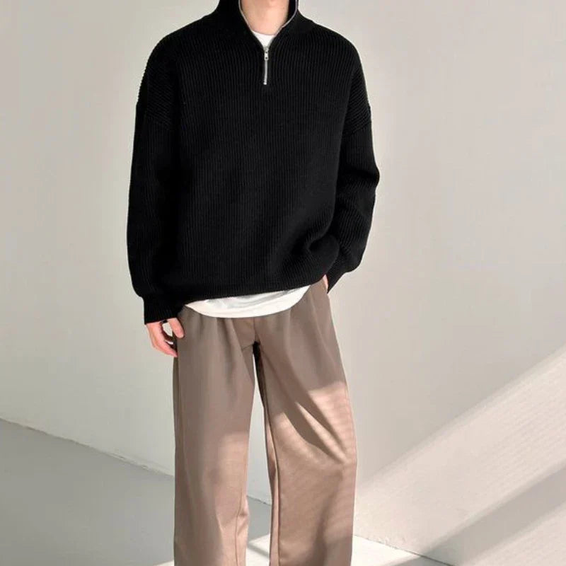 Luca™ - Prämie-Pullover mit Reißverschluss