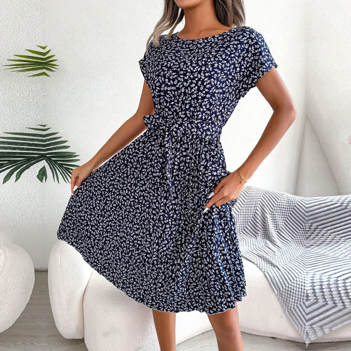 Vera™ – Schickes Frühlingskleid mit hoher Taille