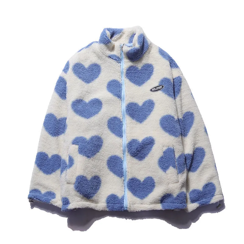 Sienna - Bequeme doppelseitige Herzjacke