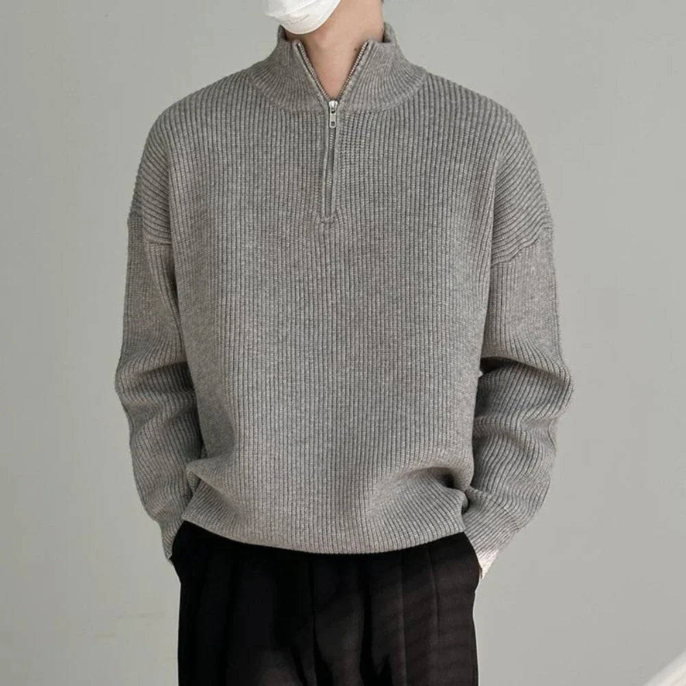 Luca™ - Prämie-Pullover mit Reißverschluss