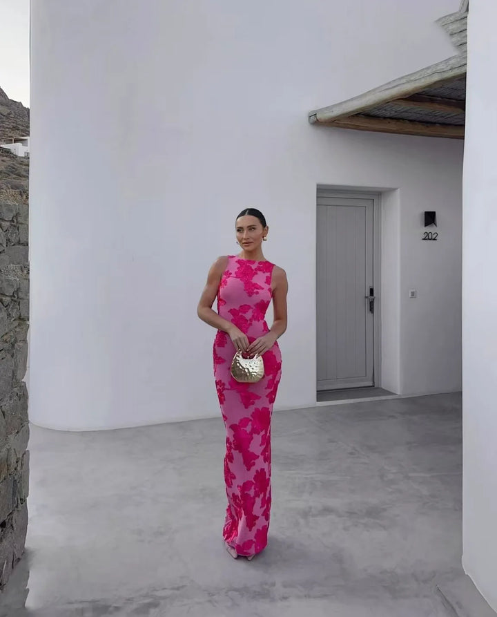 VEITCHE - Ärmelloses Maxikleid