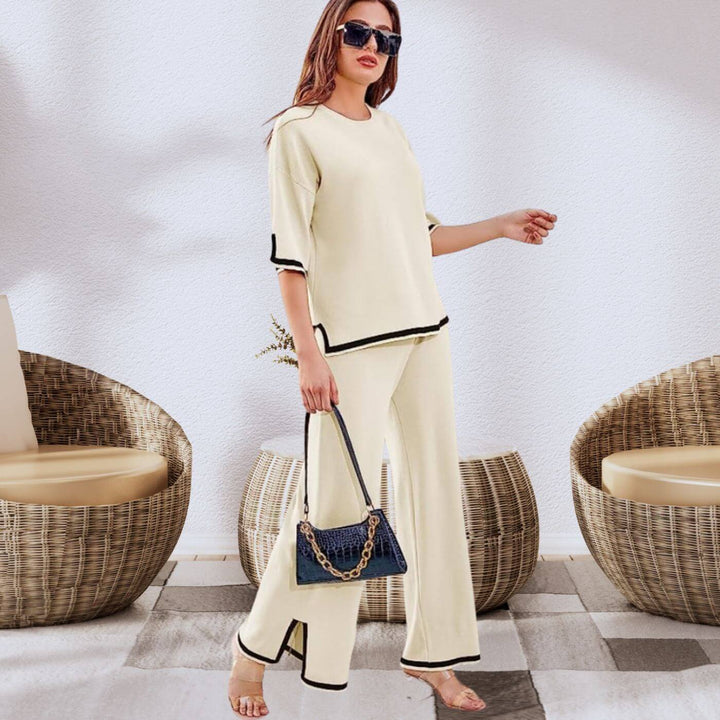 Tyra - Elegantes 2-teiliges Capri-Set