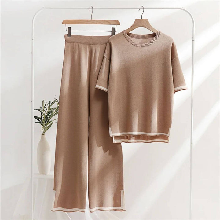 Tyra - Elegantes 2-teiliges Capri-Set