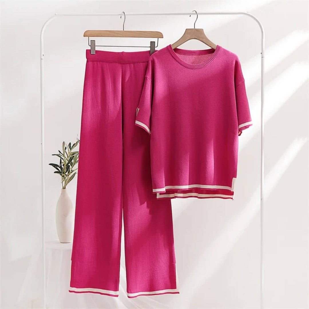 Tyra - Elegantes 2-teiliges Capri-Set