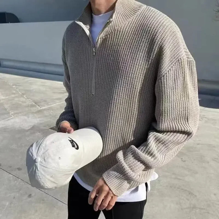 Luca™ - Prämie-Pullover mit Reißverschluss