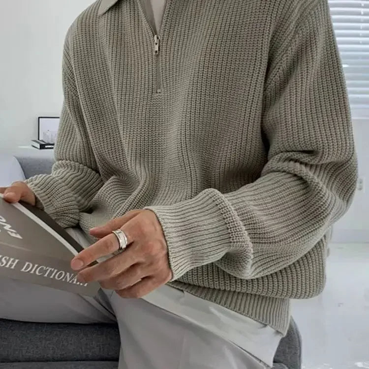 Luca™ - Prämie-Pullover mit Reißverschluss